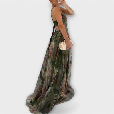 Annai Mesh Maxi Dress | Dress