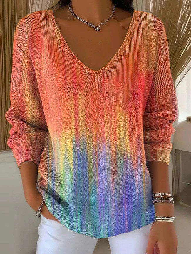 Beatrice - Pullover con scollo a V
