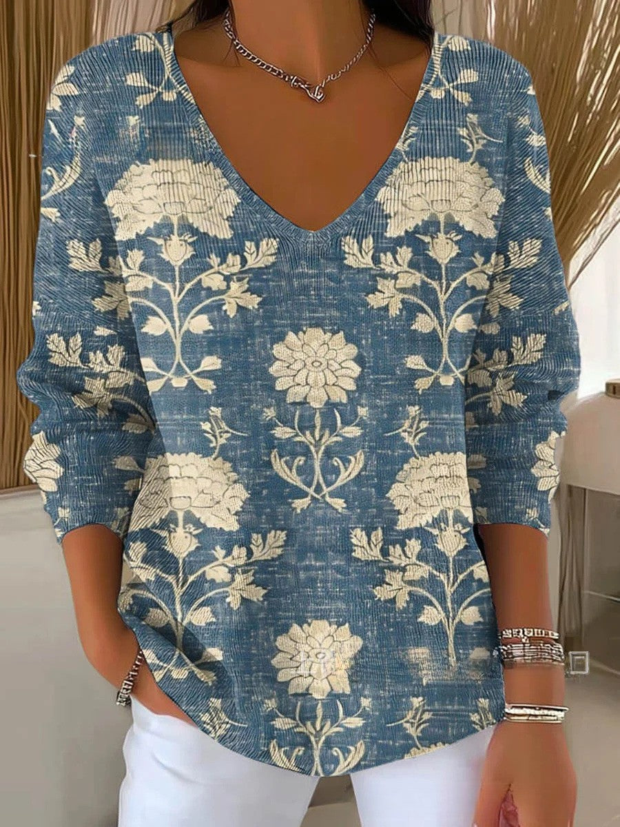 Beatrice - Maglione con scollo a V