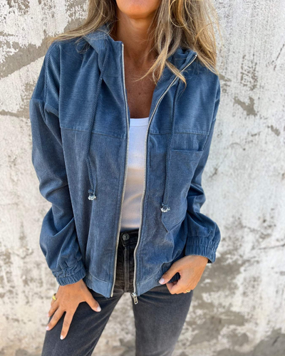 Caroline - Giacca con cappuccio e zip