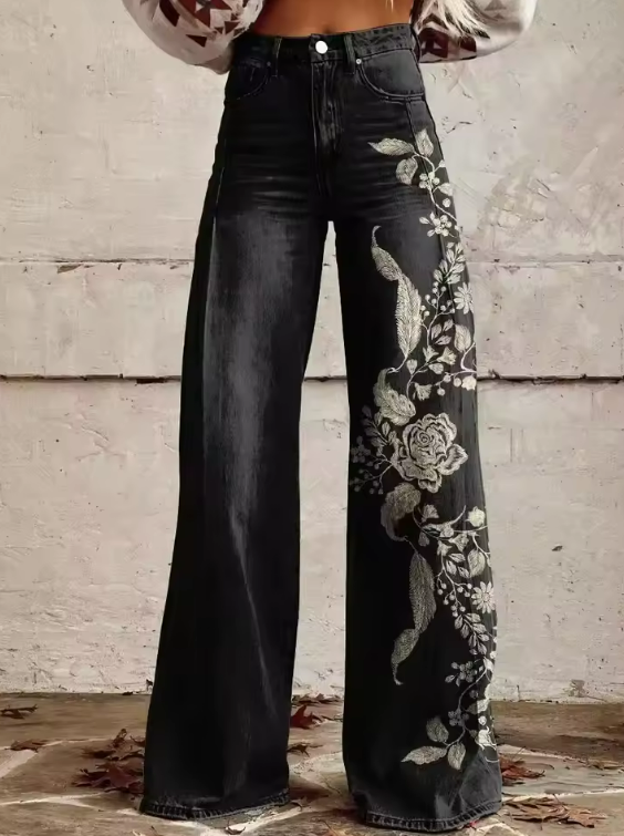 Taylor Floral - Jeans