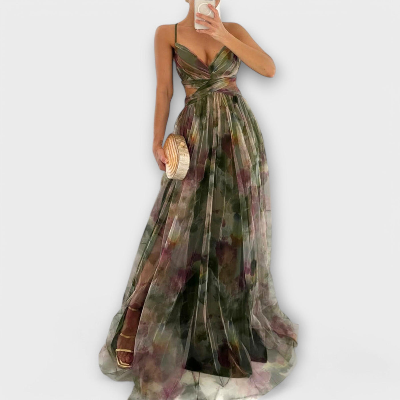 Annai Mesh Maxi Dress | Dress