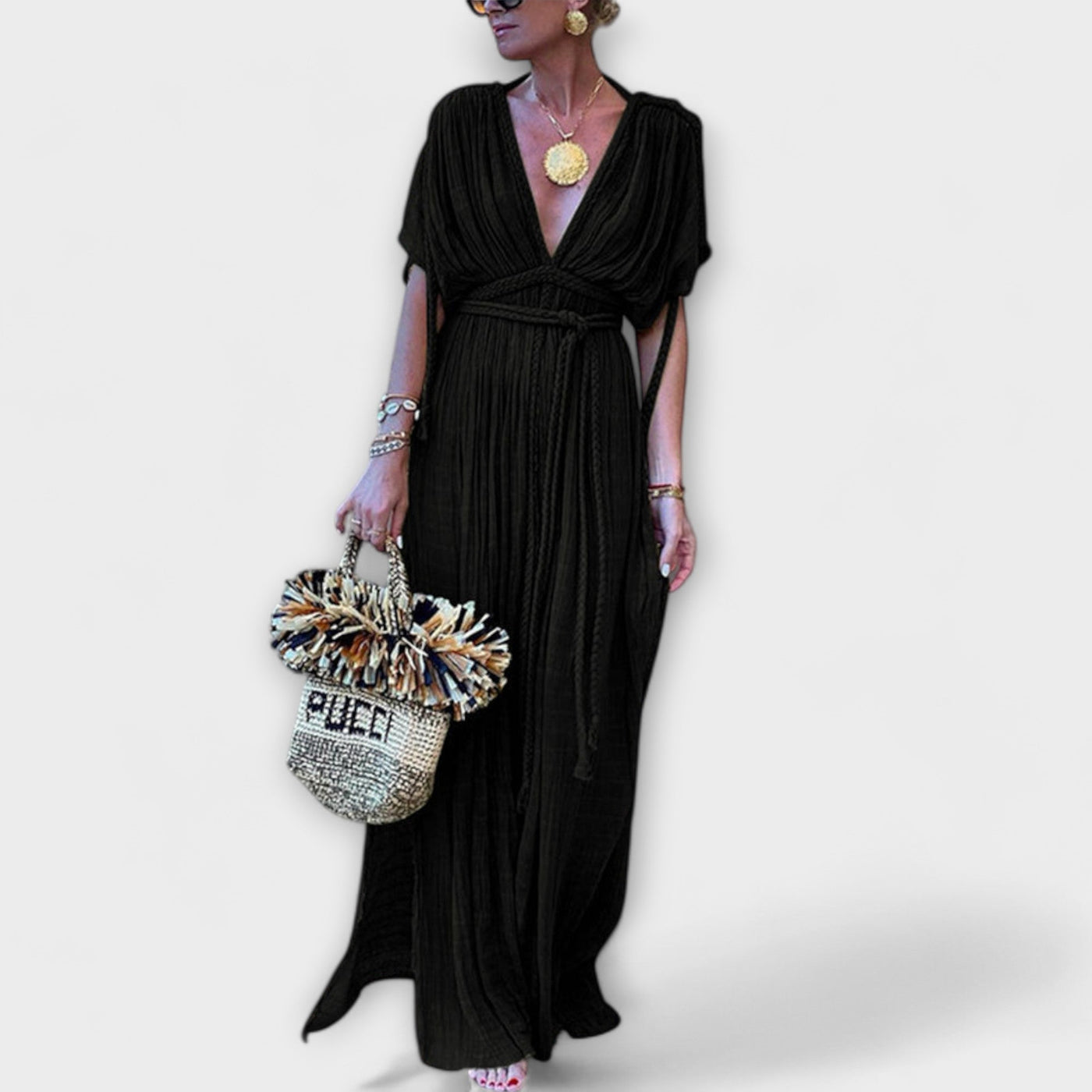 Kimono Maxi Dress | Dress