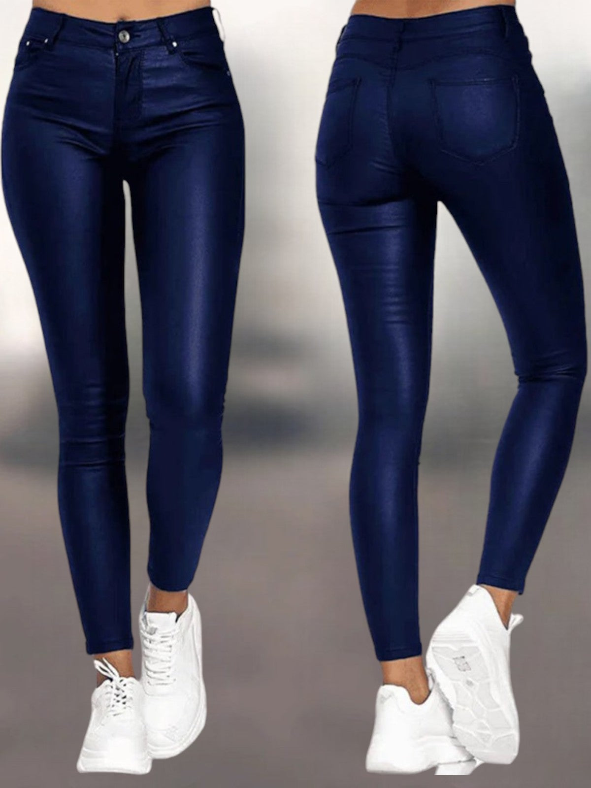 Leather Skinny - Pantaloni