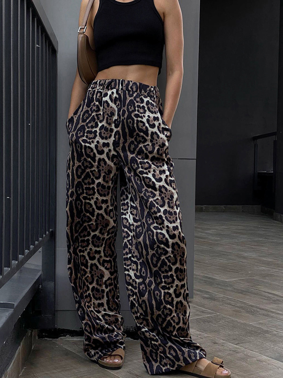Sopho Leopard - Pantaloni
