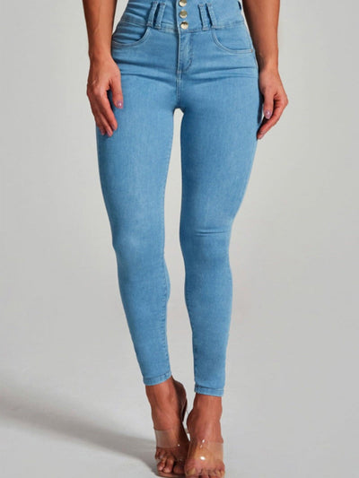 Violet High Skinny - Pantaloni