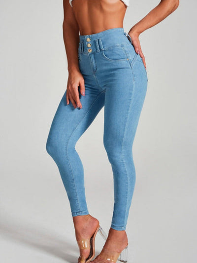 Violet High Skinny - Pantaloni