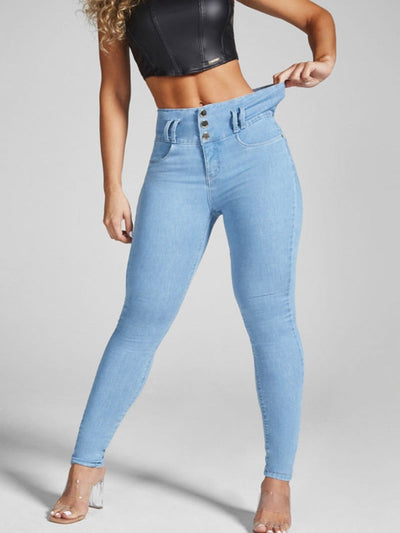 Violet High Skinny - Pantaloni
