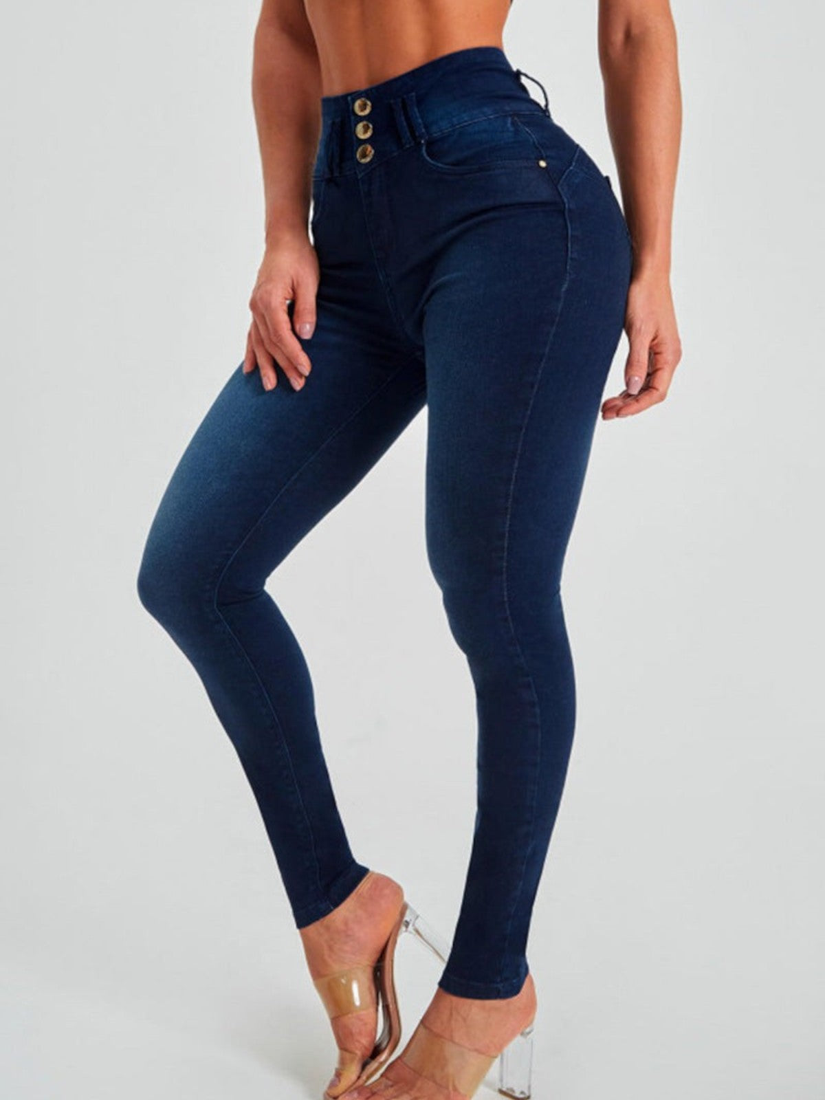 Violet High Skinny - Pantaloni