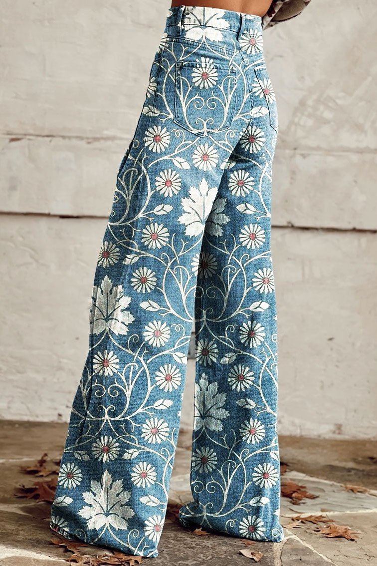Stella Floral - Jeans