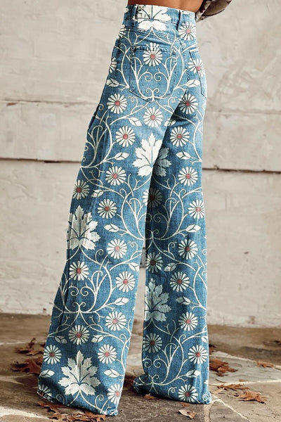 Stella Floral - Jeans