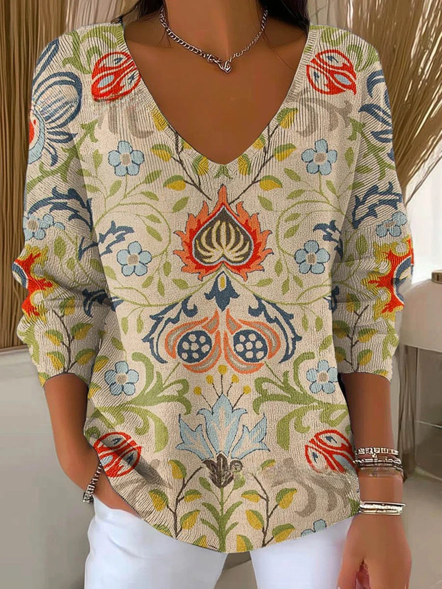 Beatrice - Maglione con scollatura a V